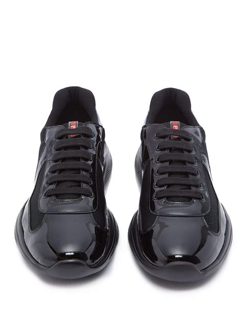 prada america's cup shirt|Prada America's Cup low top black mesh.